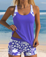 Felicia Floral Print Tankini Set
