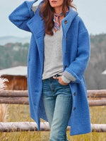 Selina Oversized Button-Front Coat