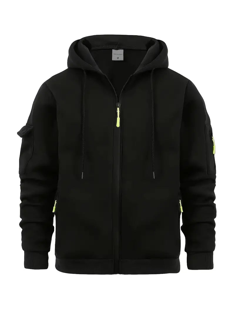 Janosch Full-Zip Hoodie with Pockets