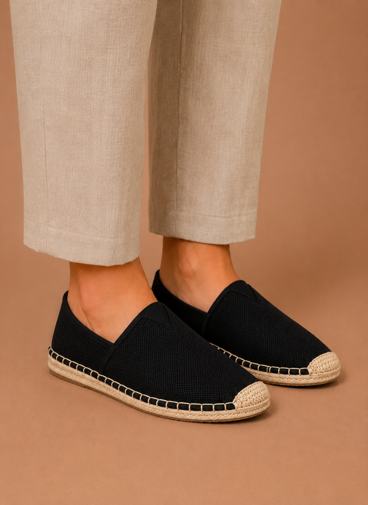 Women Canvas Espadrilles – Casual Slip-On Summer Shoes | Areleon