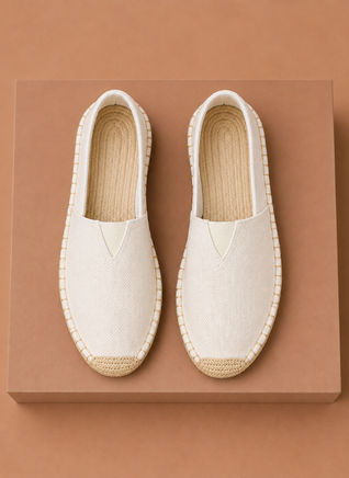 Women Canvas Espadrilles – Casual Slip-On Summer Shoes | Areleon