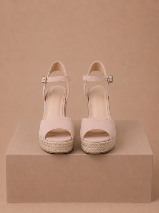 Women's Espadrille Wedge Sandals – Elegant Suede Summer | Areleon