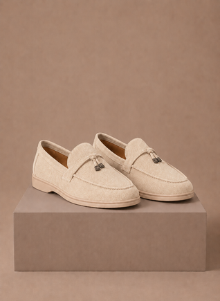 Women's Suede Penny Loafers – Classic Elegant Slip-On | Areleon