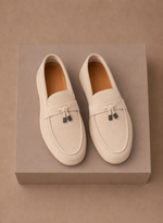 Women's Suede Penny Loafers – Classic Elegant Slip-On | Areleon