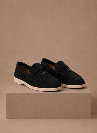 Women's Suede Penny Loafers – Classic Elegant Slip-On | Areleon