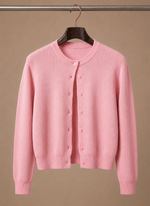 Women's Cropped Knit Cardigan – Lightweight Spring Layer | Areleon