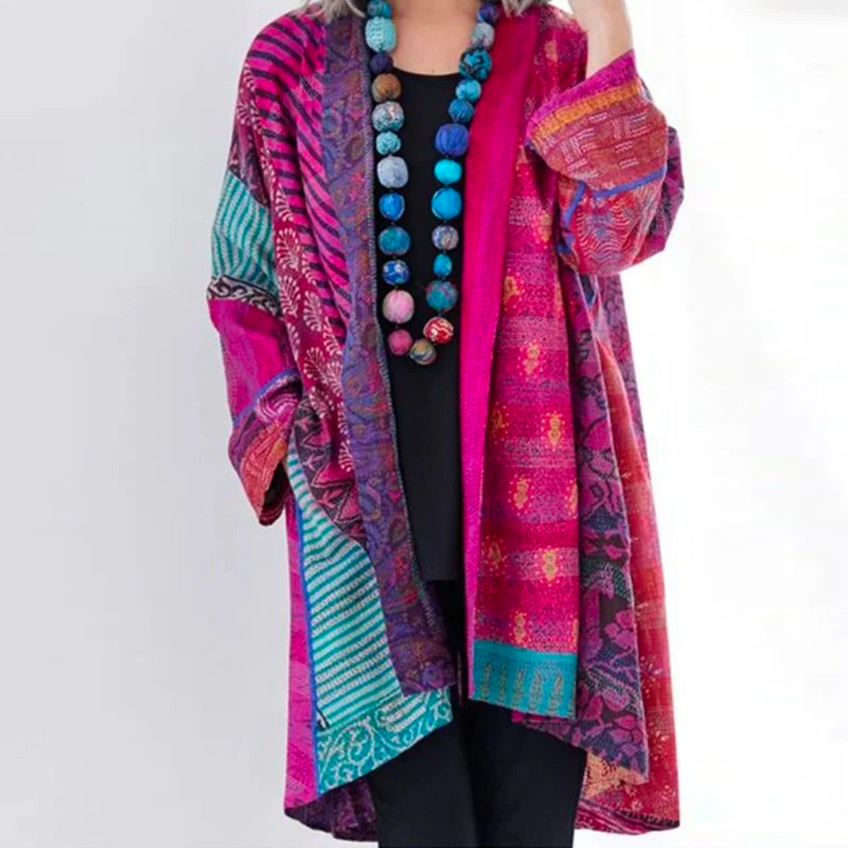 Hanna Relaxed Boho Duster Cardigan
