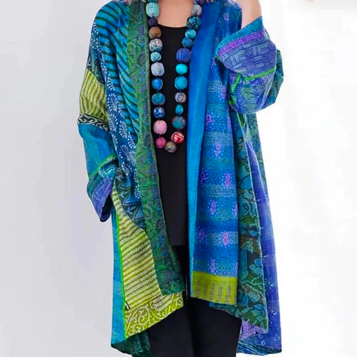 Hanna Relaxed Boho Duster Cardigan
