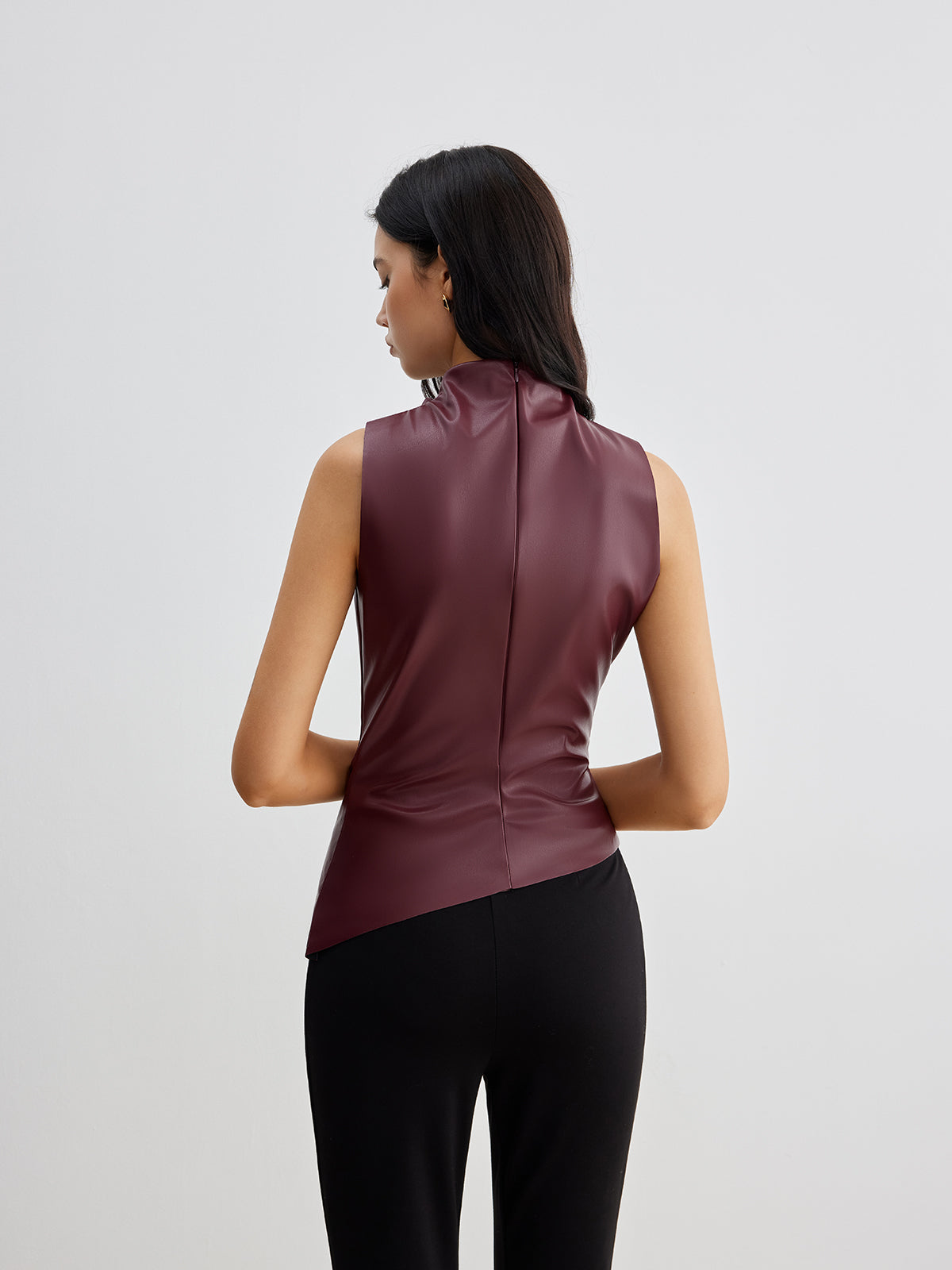 Franziska High-Neck Sleeveless Top