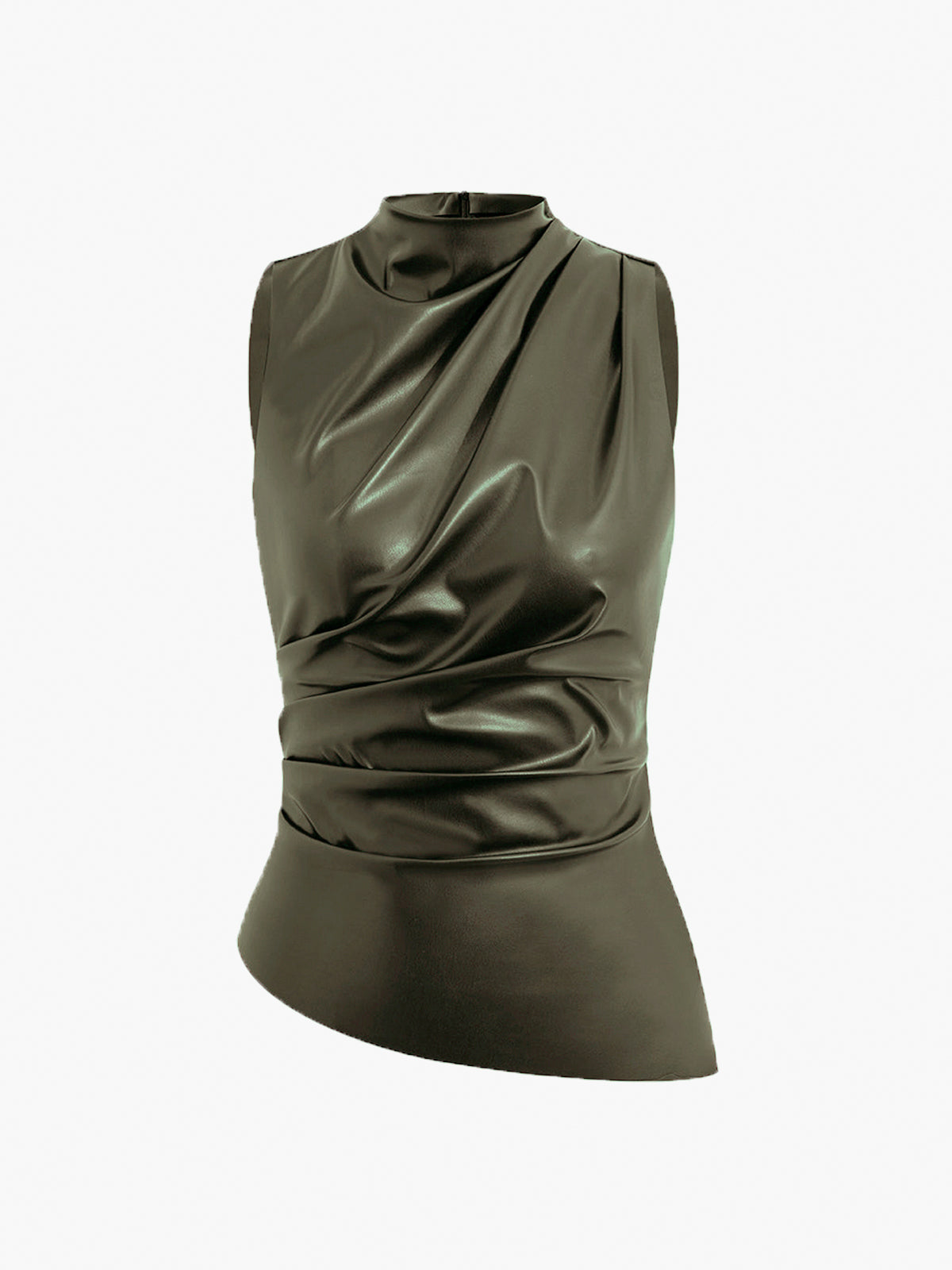 Franziska High-Neck Sleeveless Top