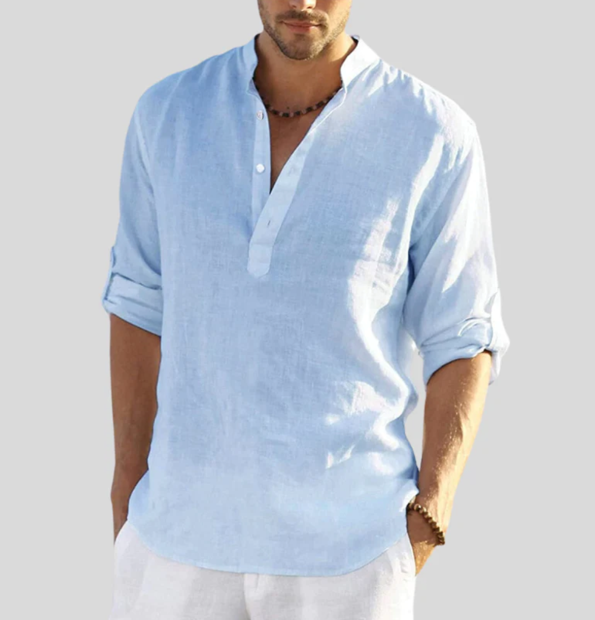 Martin Casual Long-Sleeve Button-Up Shirt