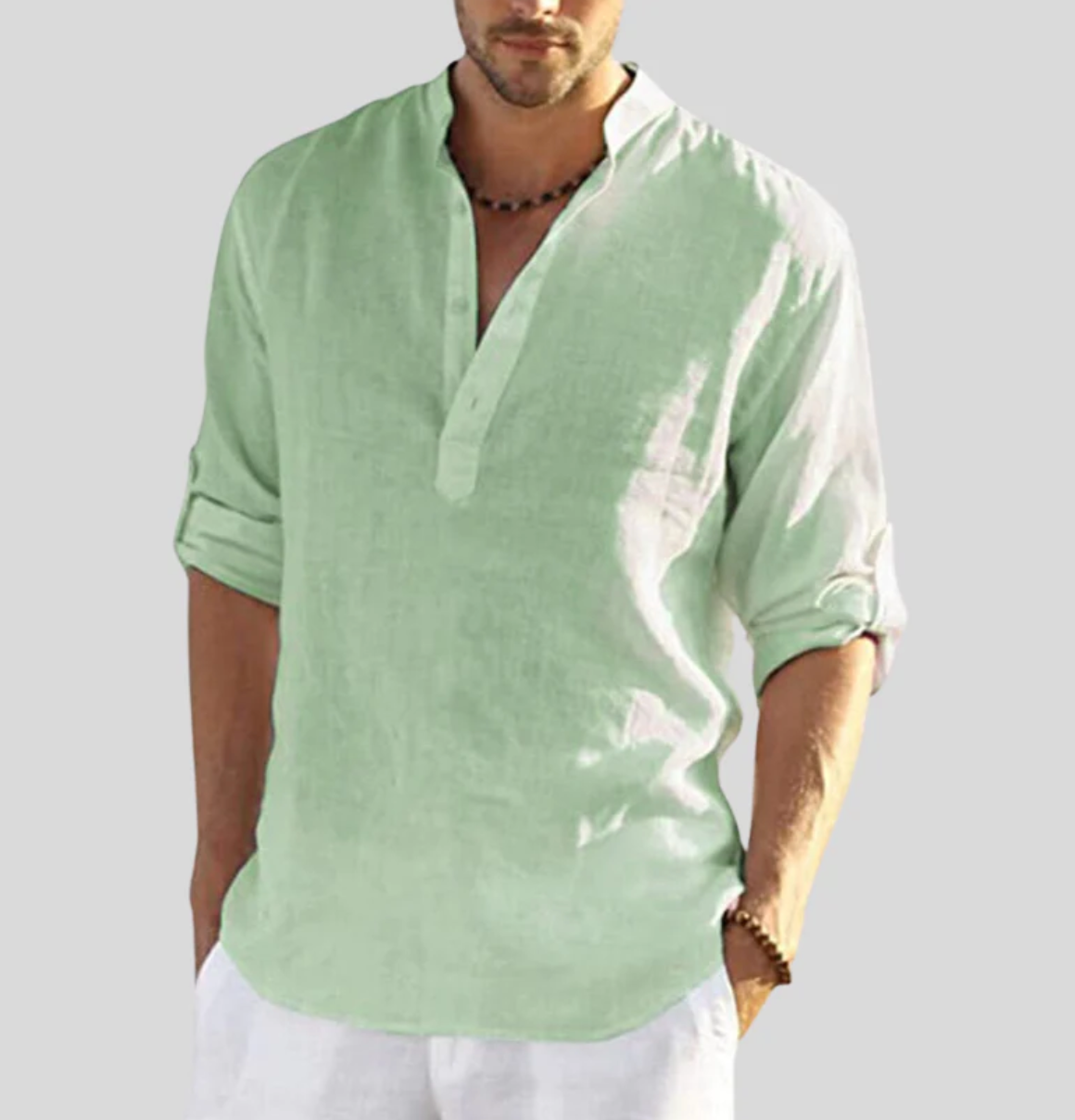 Martin Casual Long-Sleeve Button-Up Shirt