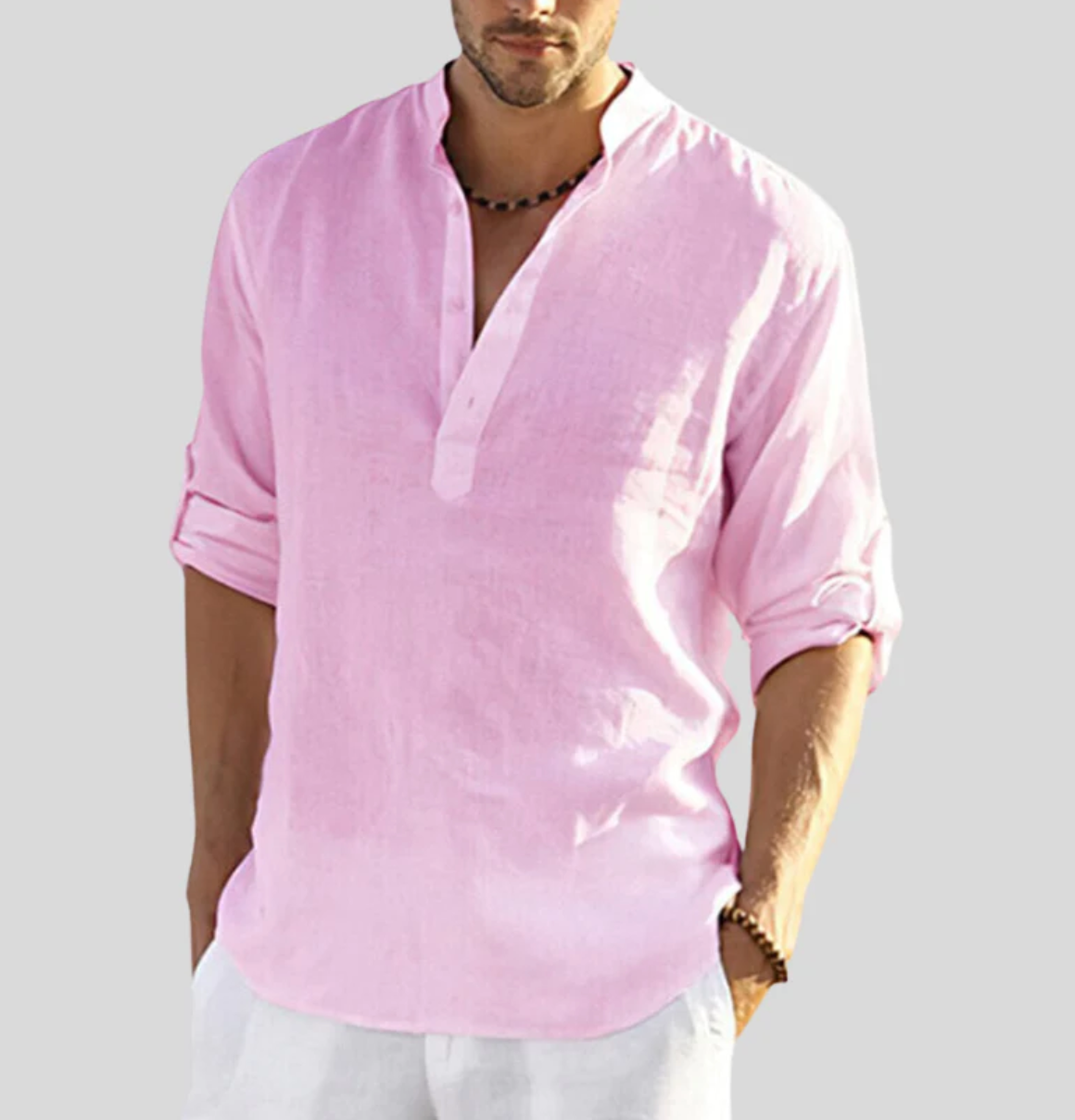 Martin Casual Long-Sleeve Button-Up Shirt