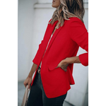 Jacqueline Casual Open-Front Office Blazer