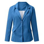 Jacqueline Casual Open-Front Office Blazer