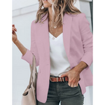 Jacqueline Casual Open-Front Office Blazer
