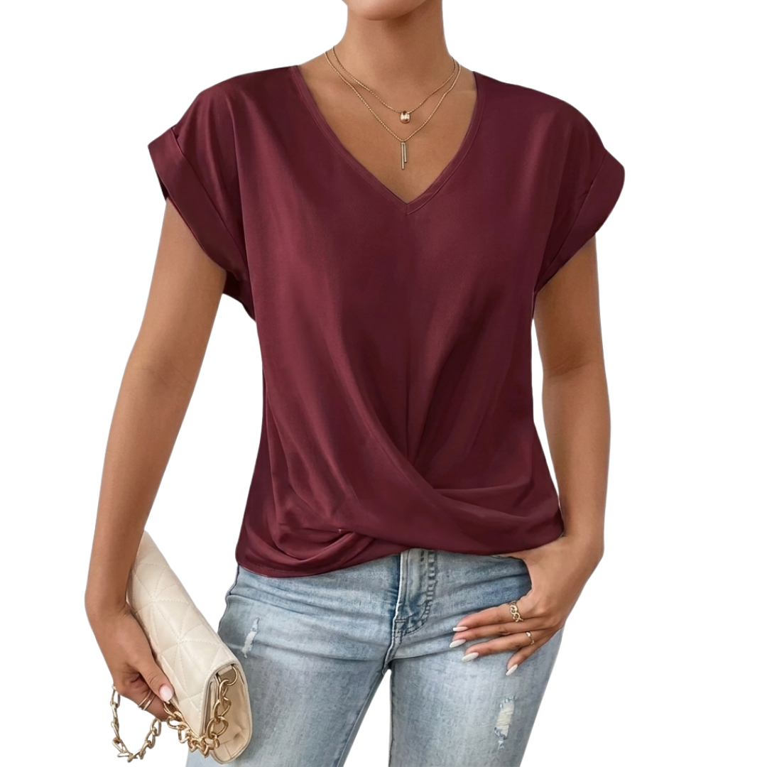 Damen Bluse Kurzarm, women's blouse – view 5