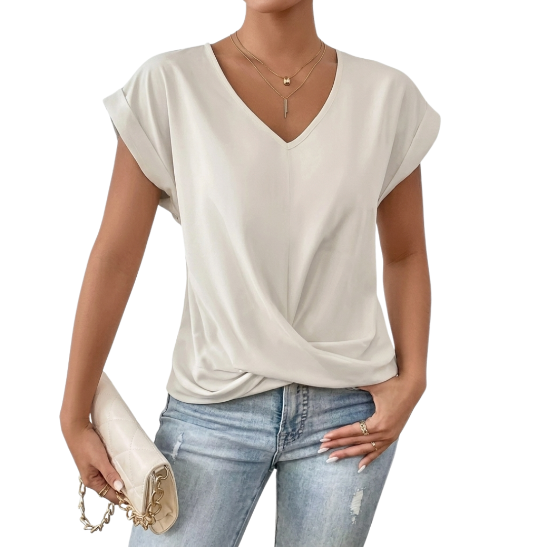 Damen Bluse Kurzarm, women's blouse – view 4