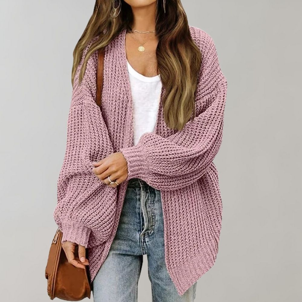 Elsa Open Front Knit Cardigan