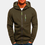 Karl Casual Zip-Up Hoodie