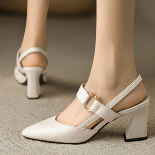 Hanna Block Heel Mary Jane Pumps
