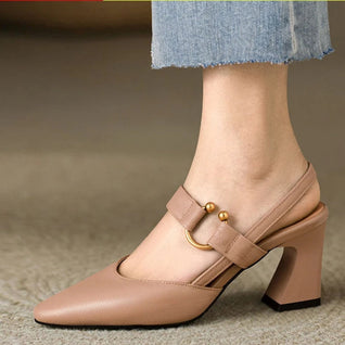 Hanna Block Heel Mary Jane Pumps