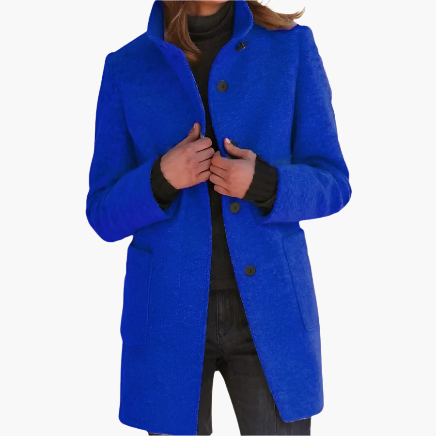 Jessica Long-Sleeve Classic Winter Coat