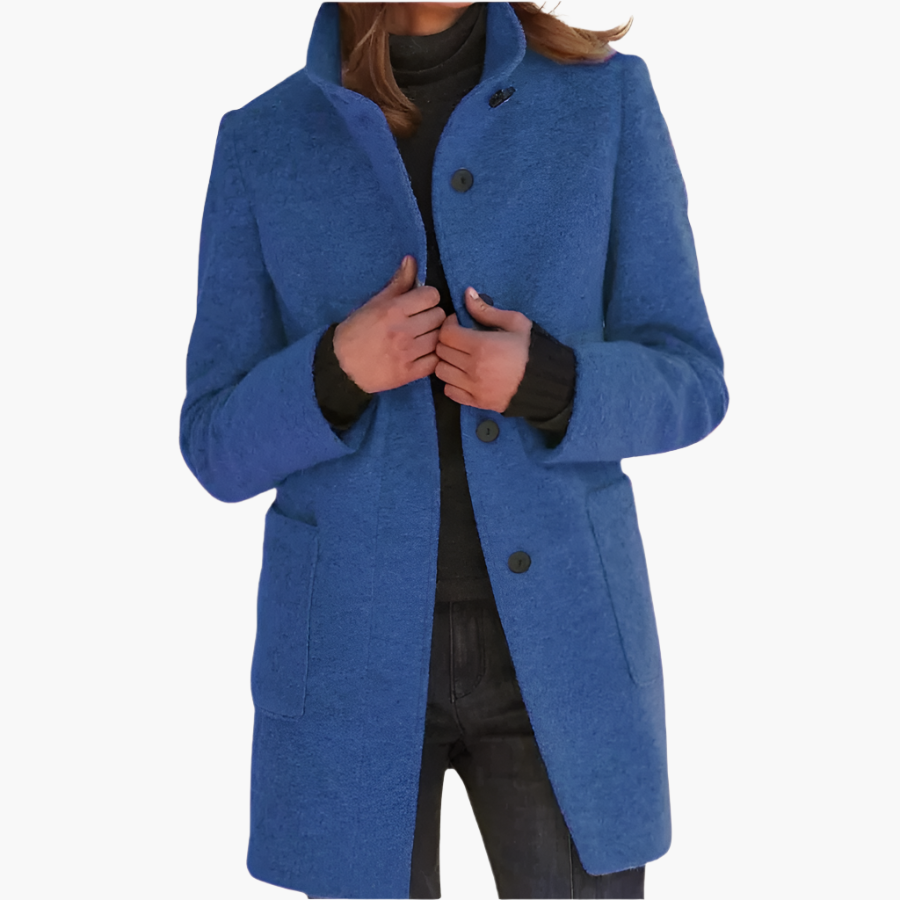 Jessica Long-Sleeve Classic Winter Coat