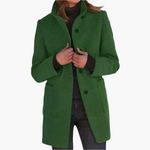 Jessica Long-Sleeve Classic Winter Coat