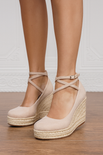 Martina Minimalist Wedge Sandals