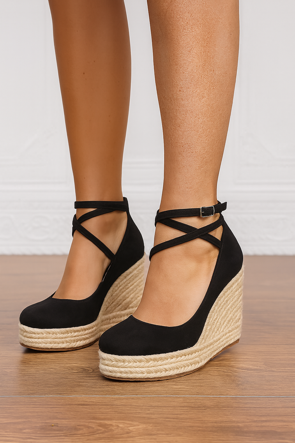 Martina Minimalist Wedge Sandals