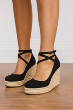 Martina Minimalist Wedge Sandals