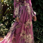 Johanna Floral V-Neck Maxi Dress