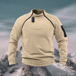 Friedrich Quarter-Zip Mock Neck Sweater