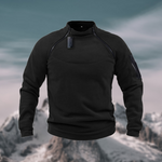 Friedrich Quarter-Zip Mock Neck Sweater