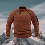 Friedrich Quarter-Zip Mock Neck Sweater