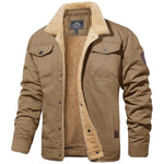 Richard Button-Front Fleece Jacket