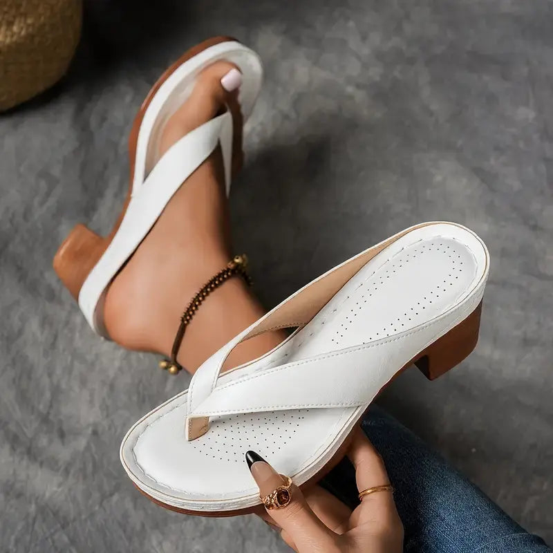 Carolin Slip-On Heeled Sandals