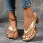 Carolin Slip-On Heeled Sandals