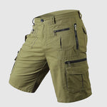 Max Zip Pocket Utility Cargo Shorts