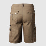 Dominic Multi-Pocket Zip Cargo Shorts