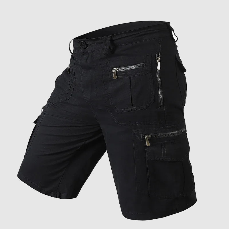 Max Zip Pocket Utility Cargo Shorts