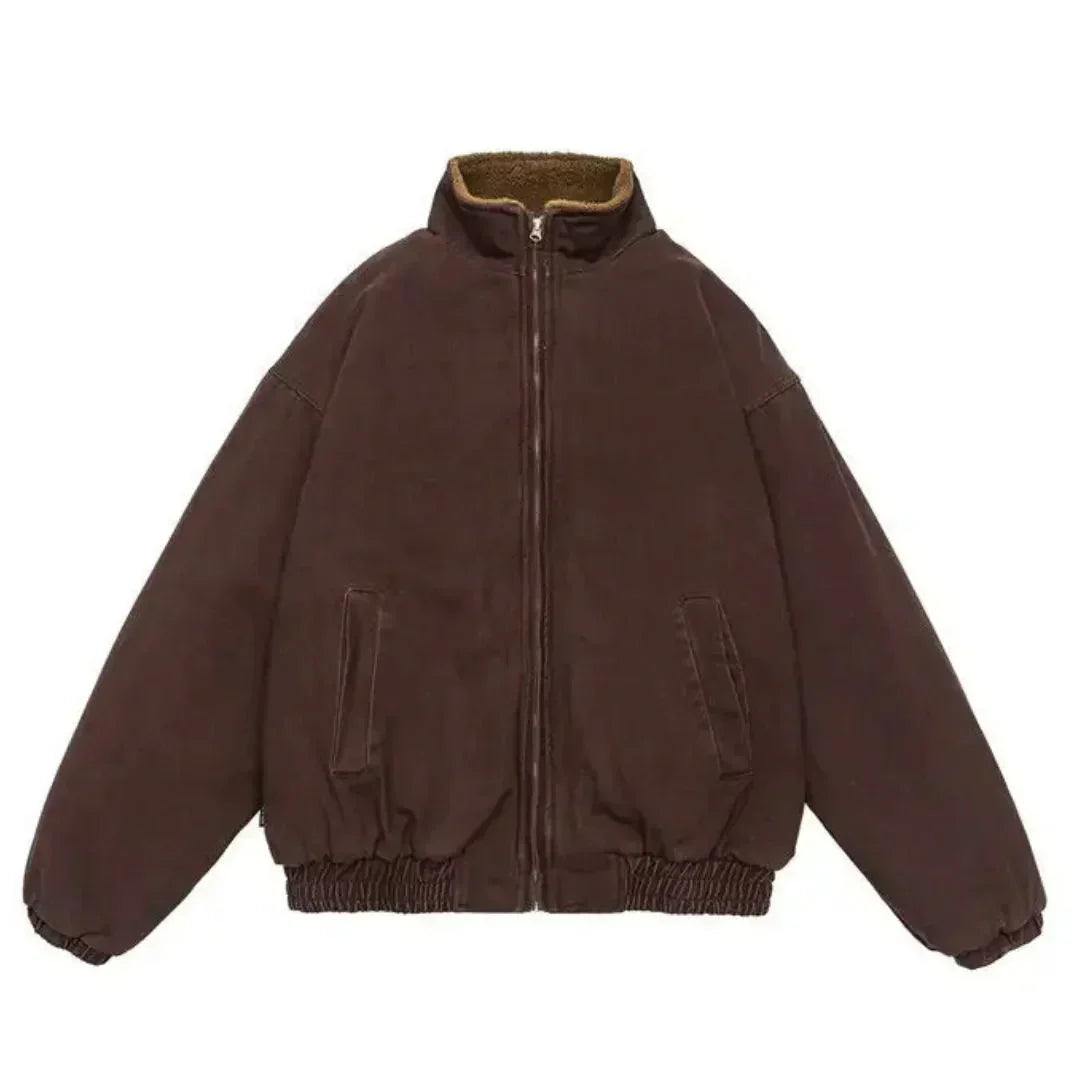Beatrice Zip-Front Winter Casual Jacket