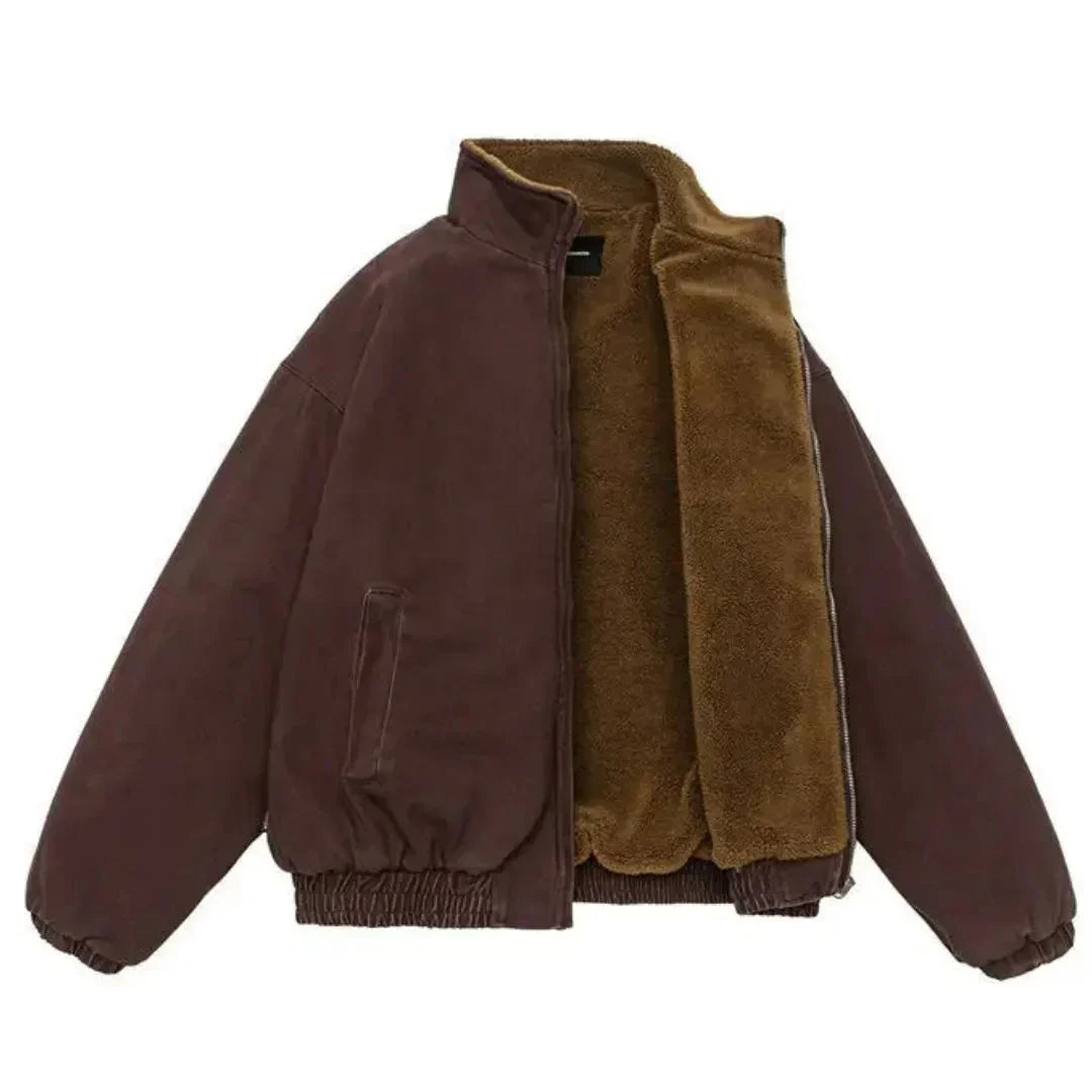 Beatrice Zip-Front Winter Casual Jacket