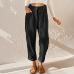 Kerstin High-Waist Wide-Leg Summer Pants