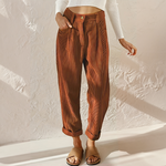 Kerstin High-Waist Wide-Leg Summer Pants