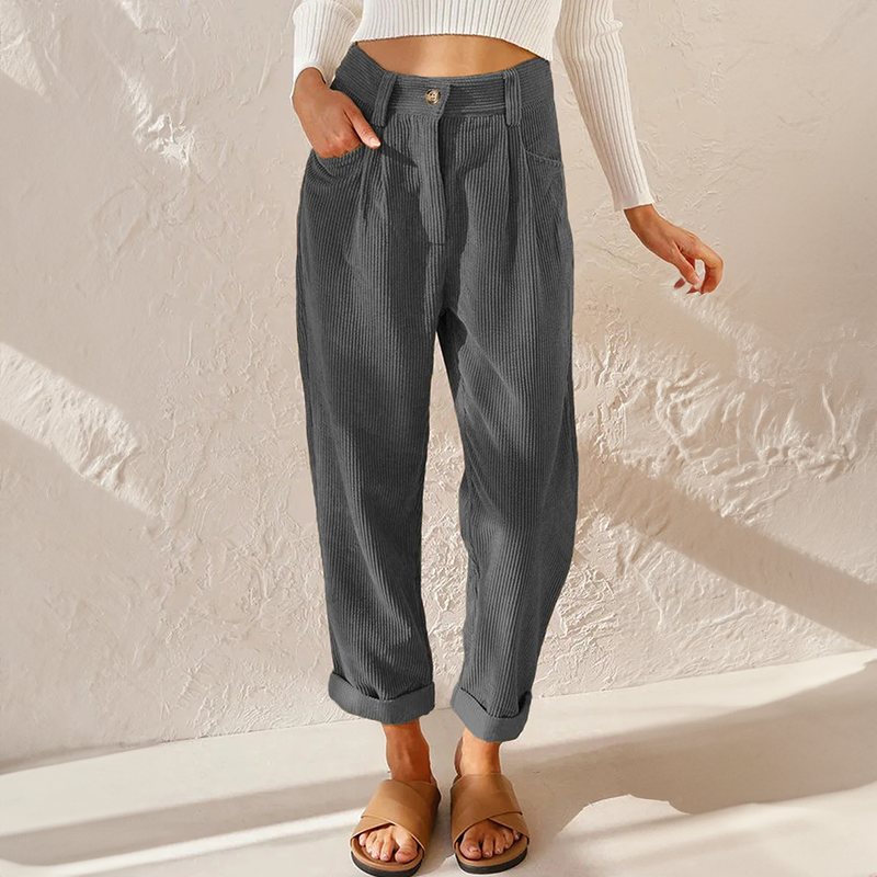 Stefanie High-Waist Wide Leg Pants