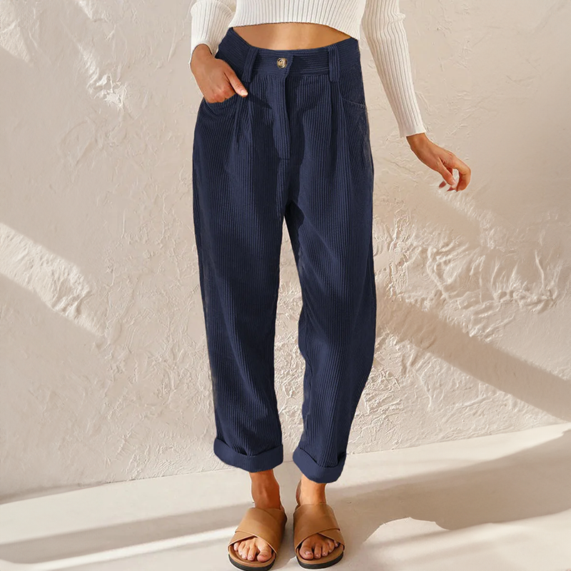 Stefanie High-Waist Wide Leg Pants