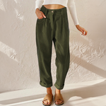 Kerstin High-Waist Wide-Leg Summer Pants