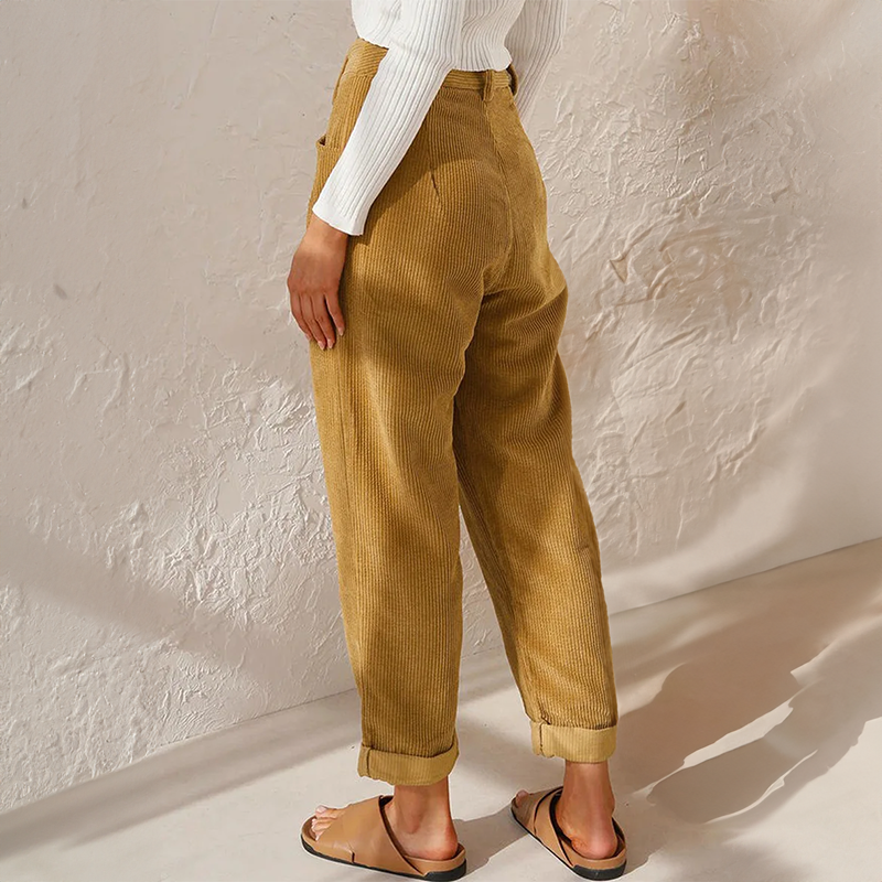 Stefanie High-Waist Wide Leg Pants